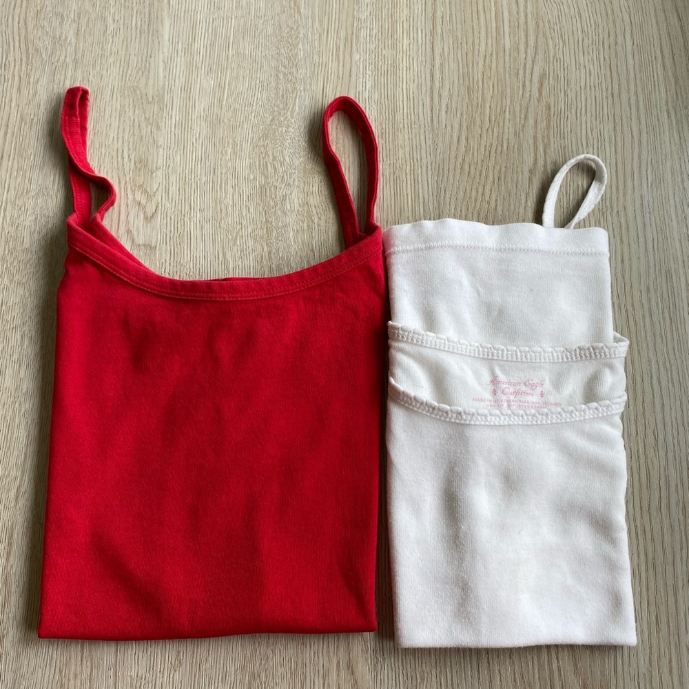 Bundle🌱AE strapless tank tops,